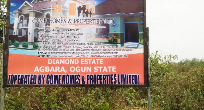 Diamond Estate, Agbara Ogun state
